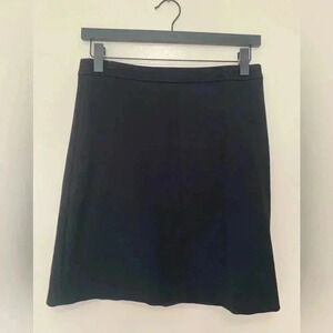 Contemporaine black, winter weight, A line skirt with  four-way stretch